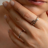 Silver Zircon Ring
