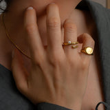Gold Signet Ring