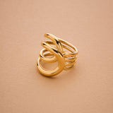 Gold Sculptural Ring