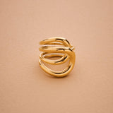 Gold Sculptural Ring