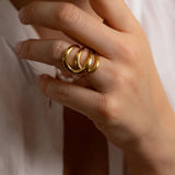 Gold Sculptural Ring