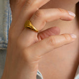 Gold Signet Ring