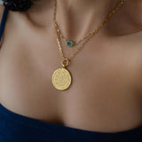 Colorful Crystal Rectangle Pendant