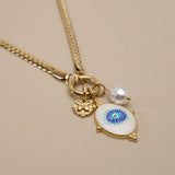 Κολιέ με Εναλλάξιμο Ματάκι