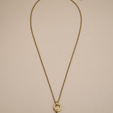 Κολιέ Νόμισμα με Εναλλάξιμο Ουράνιο Στοιχείο