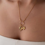 Κολιέ με Εναλλάξιμο Νόμισμα και Πράσινα Στρας Στοιχεία