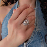 Silver Limpet Shell Ring
