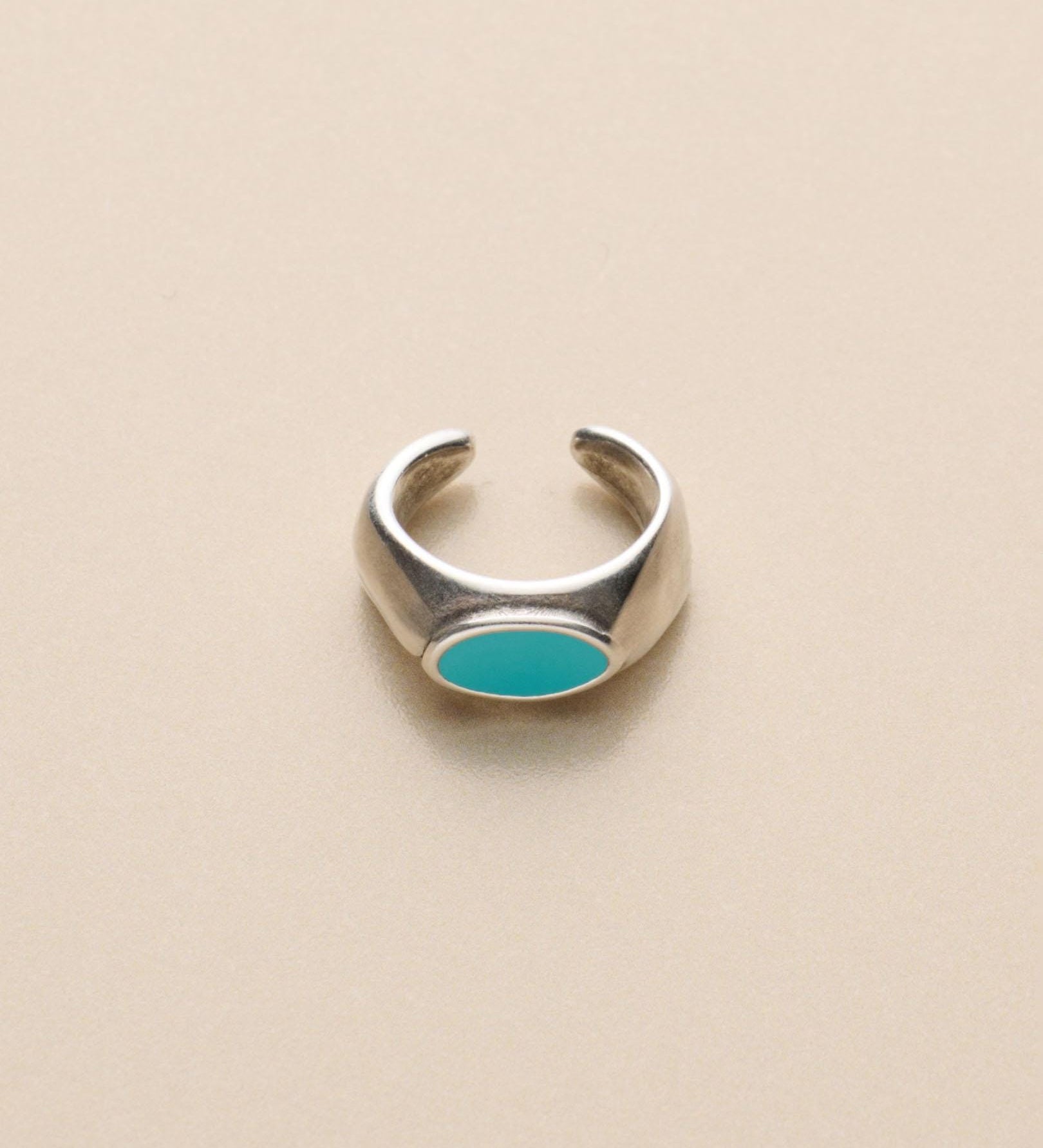 Επάργυρο Ear Cuff Με Σμάλτο
