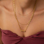 LOVE Barrel Pendant Necklace