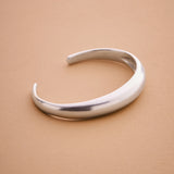 Silver Bold Cuff Bracelet