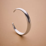 Silver Bold Cuff Bracelet