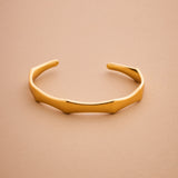 Gold Bold Angular-Shaped Cuff