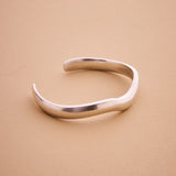 Silver Bold Irregular Shape Cuff