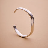 Silver Bold Irregular Shape Cuff