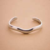Silver Bold Irregular Shape Cuff