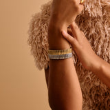 Silver Wristband Bracelet