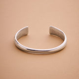 Open Silver Ethnic Tribal Cuff Bracelet