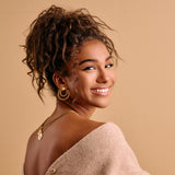 Large Gold Geometric Ear Jackets