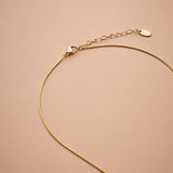 Gold Bold Drop Necklace