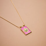 Gold Sacred Heart Necklace