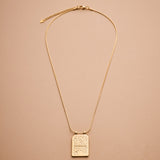 Gold Sacred Heart Necklace