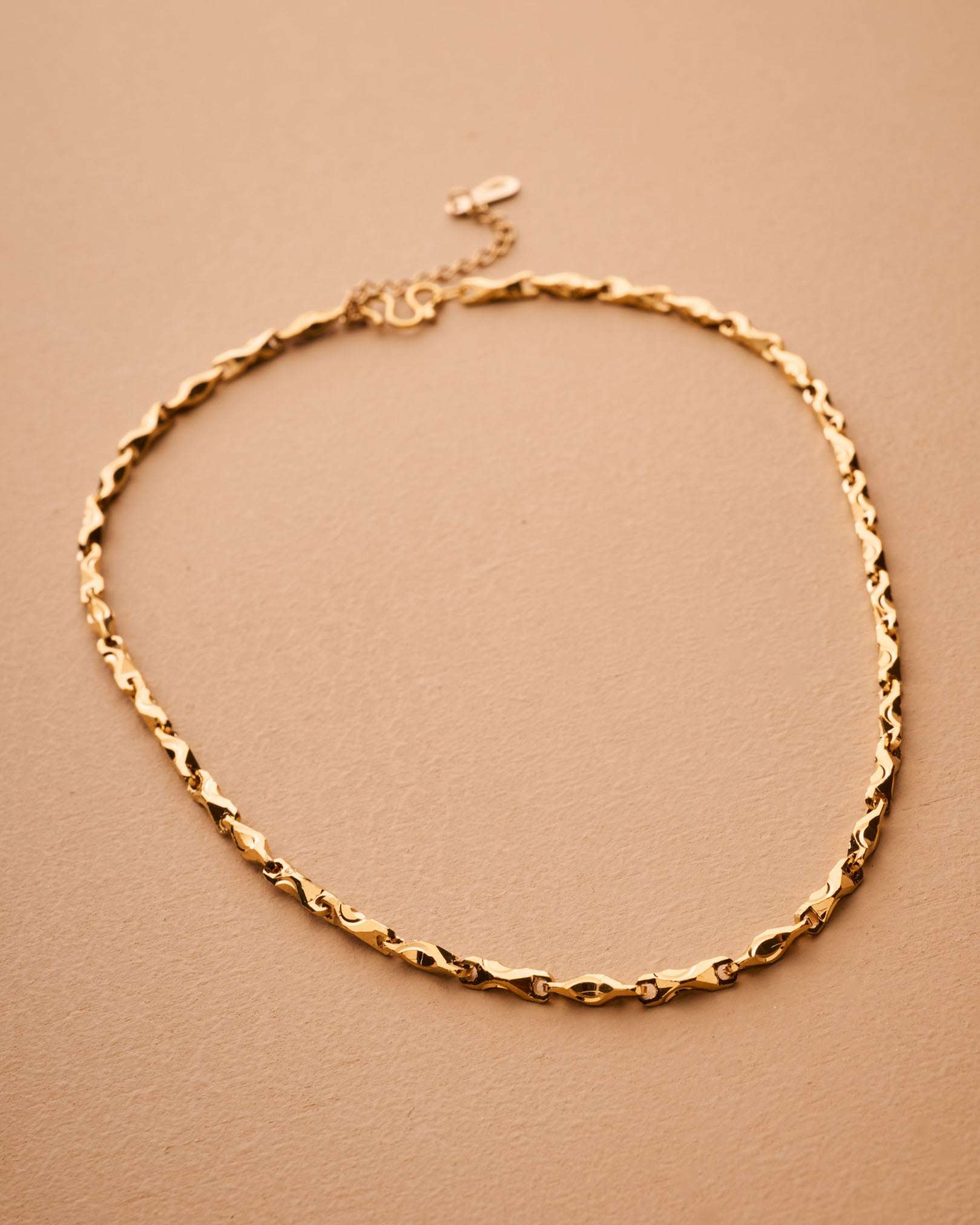 Gold Twist Chain Choker