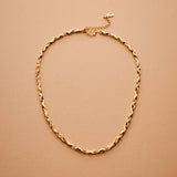 Gold Twist Chain Choker