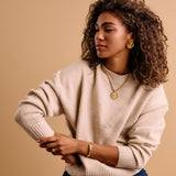 Gold Bold Cuff Bracelet