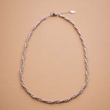 Silver Twine Chain Necklace