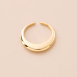 Gold Soft Dome Ring