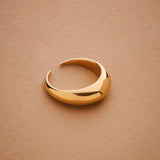 Gold Soft Dome Ring