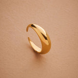 Gold Soft Dome Ring