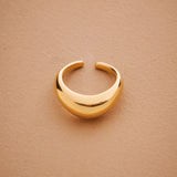Gold Soft Curve Ring