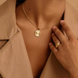 Gold Soft Curve Ring