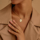 Gold Soft Curve Ring