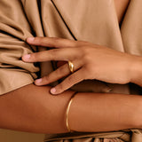 Gold Soft Curve Ring
