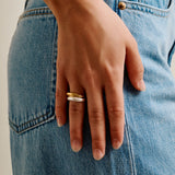 Ασημί Δαχτυλίδι Θόλος - Φαρδύ ή Λεπτό