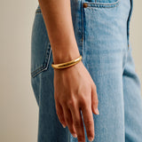 Gold Bold Cuff Bracelet
