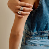 Ασημί Δαχτυλίδι Θόλος