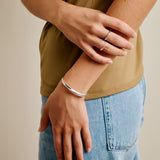 Ασημί Δαχτυλίδι Θόλος - Φαρδύ ή Λεπτό