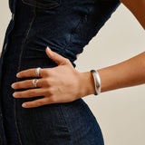 Big Silver Sade Bold Cuff