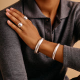 Big Silver Sade Bold Cuff