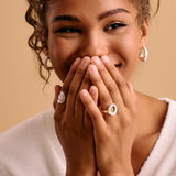 Silver Hollow Round Ring