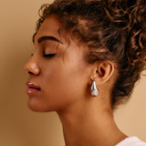 Silver Bold Earrings