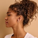 Μονό Ασημί Ear Cuff