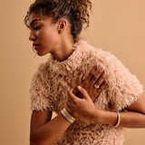 Gold Wristband Bracelet